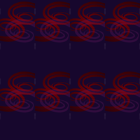 縄文小紋「大渦・黒紺藍」鯨尺