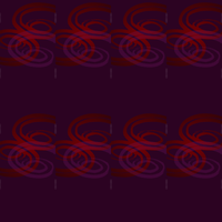 縄文小紋「大渦・黒紫紺」鯨尺