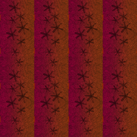 縄文小紋「秋の花・影」鯨尺